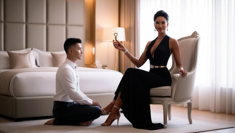 Femdom Chastity Captions